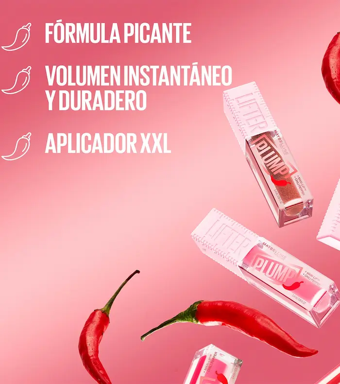 Beneficios del Maybelline Lifter Gloss Plump