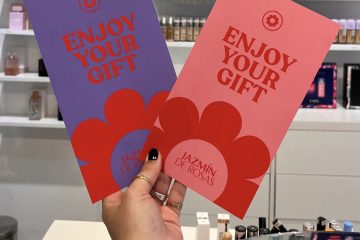 Postales de Gift Card de Jazmin de Rosas